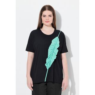 Ulla Popken T-shirt Oversize Girocollo Mezze Maniche  