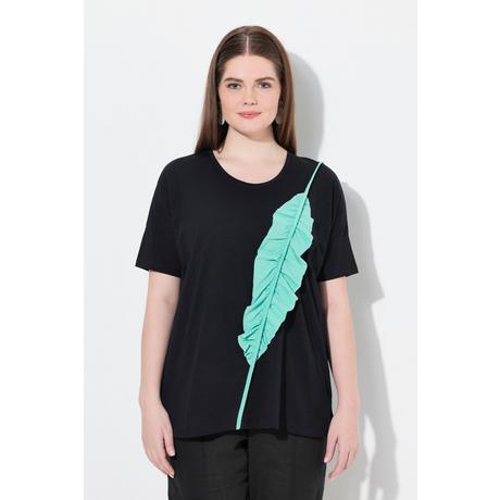 Ulla Popken T-shirt Oversize Girocollo Mezze Maniche  