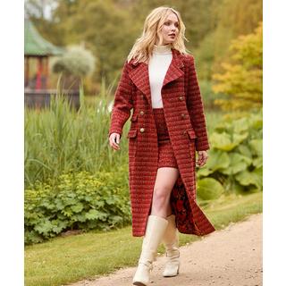 Joe Browns  Manteau Maxi Double Boutonnage Tweed Texturé 