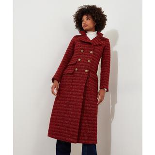 Joe Browns  Manteau Maxi Double Boutonnage Tweed Texturé 