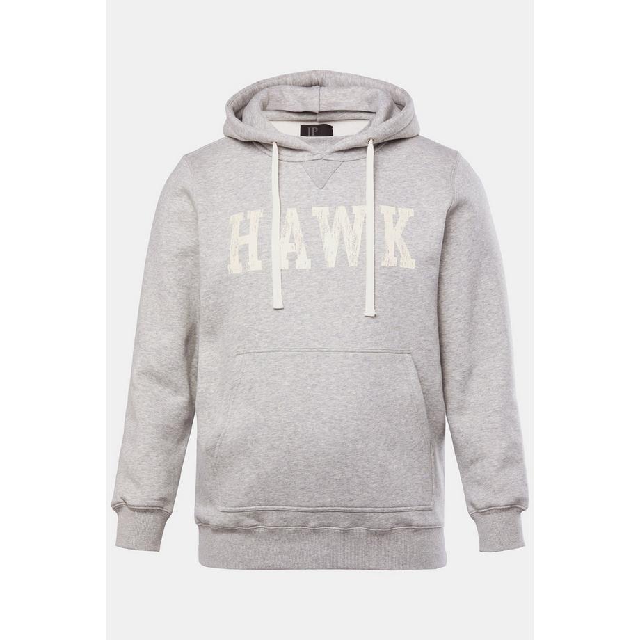 JP1880 Hoodie Kapuze Kängurutasche Brustprint  