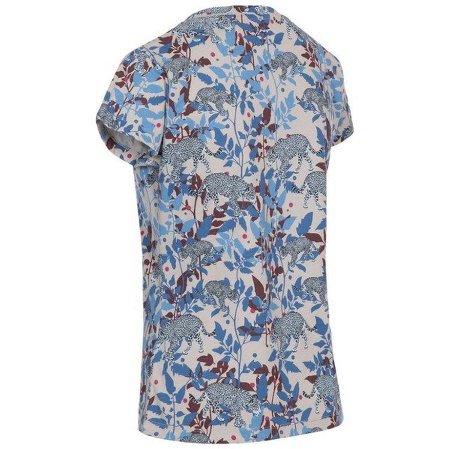 Trespass Phillipa T-Shirt Stampa Floreale Leopardata  