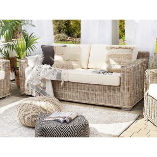 Beliani Set da esterno en Rattan Boho ARDEA  