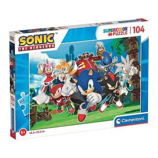 Clementoni  Puzzle Sonic The Hedgehog (104Teile) 