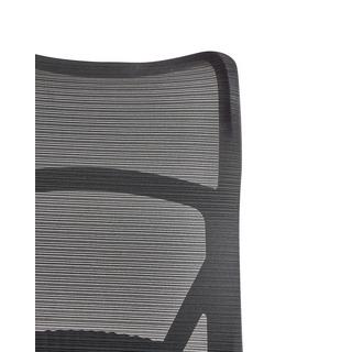 Beliani Sedia da ufficio en Tessuto a rete Moderno BARD  