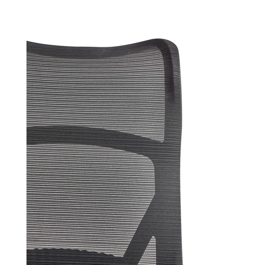 Beliani Sedia da ufficio en Tessuto a rete Moderno BARD  