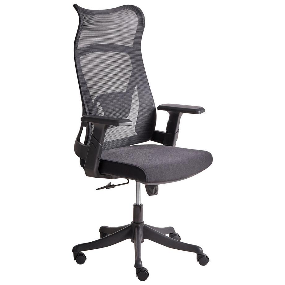 Chaise de bureau en Tissu maillé Moderne BARD