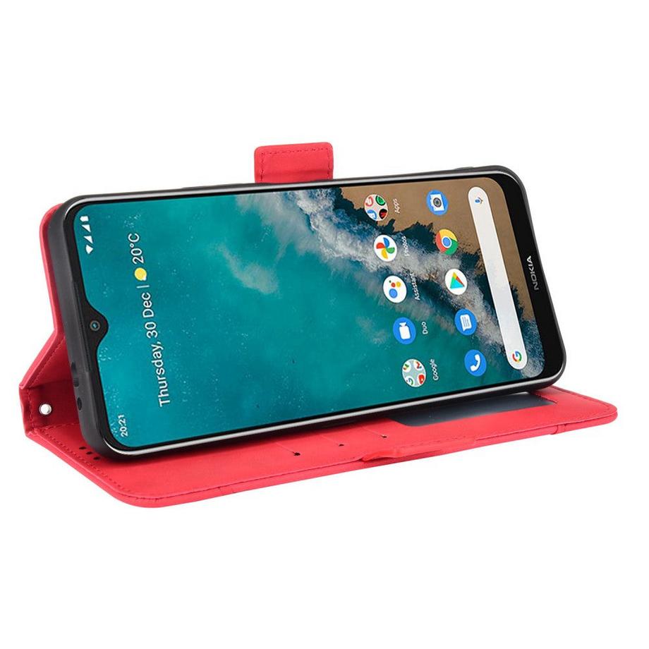 Cover-Discount  Nokia G50 - Etui Mit Vielen Kartenfächer 