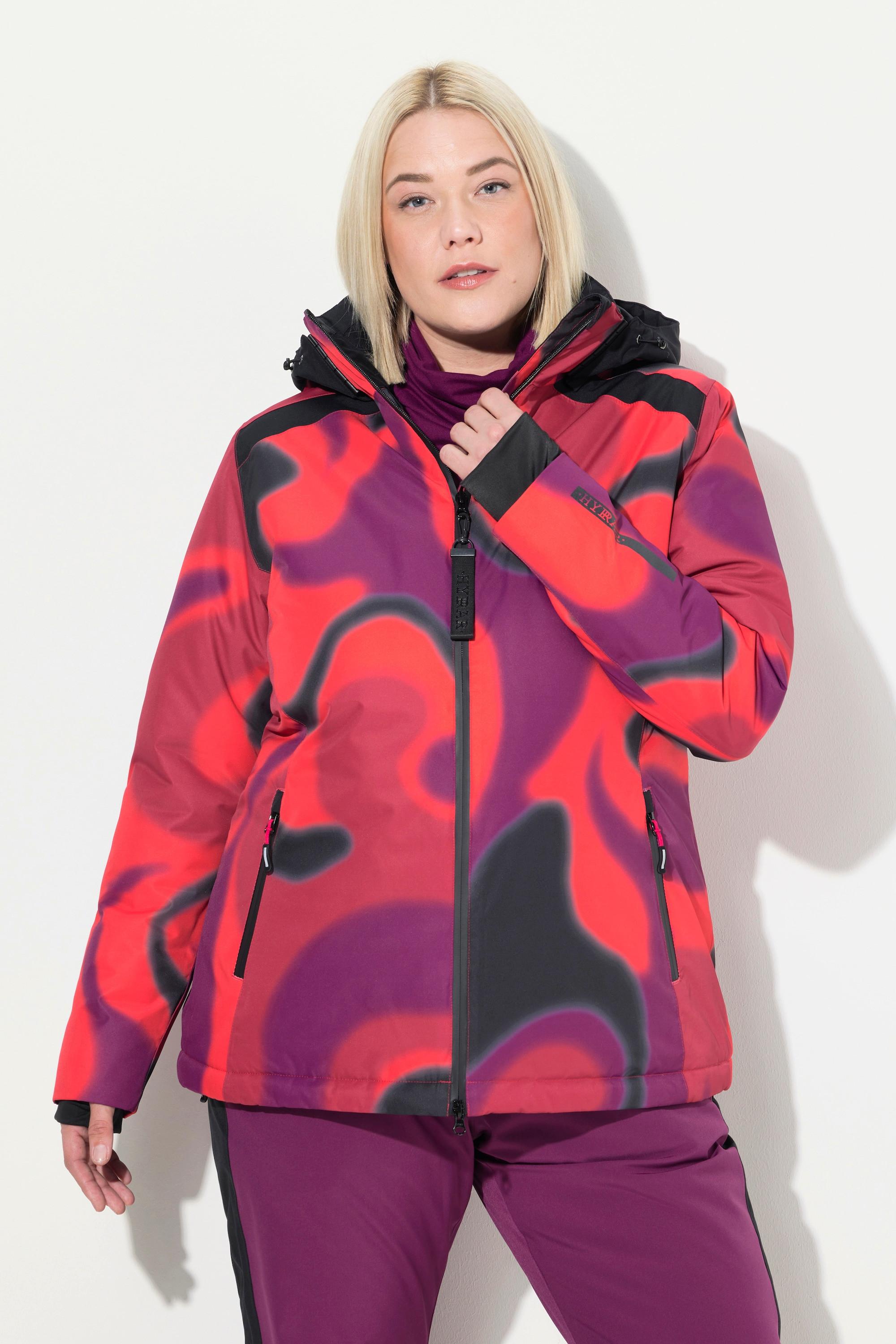 Ulla Popken HYPRAR Veste Performance Imperméable Jupe Pare-Neige Capuche  