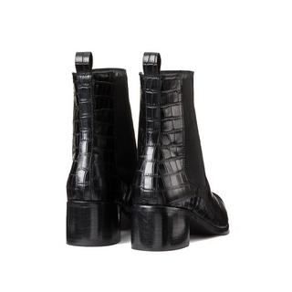 La Redoute Collections  Boots croco à talon 