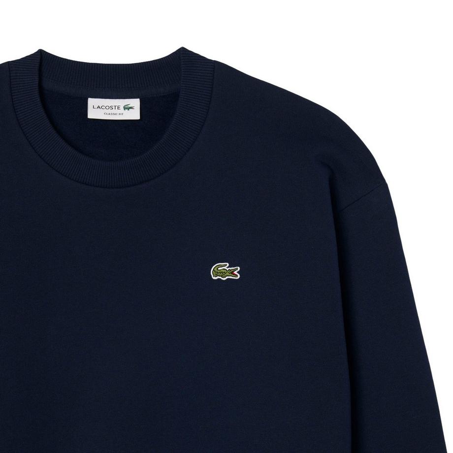 LACOSTE Felpa Uomini Confezione da 1 Vestibilità confortevole-Fleece Sweatshirt  