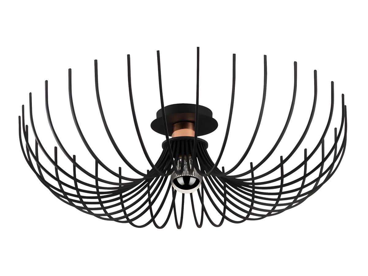 Vente-unique Plafonnier filaire en métal ASPENDOS  