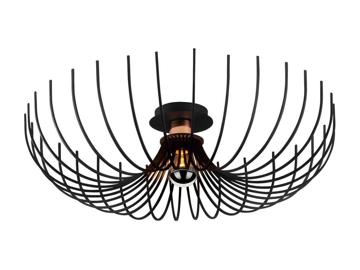 Vente-unique Plafonnier filaire en métal ASPENDOS  