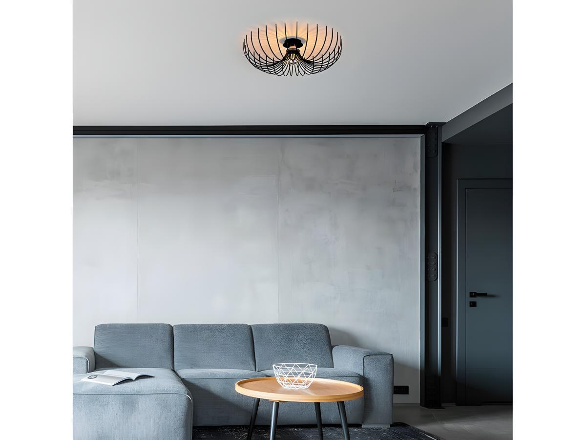 Vente-unique Plafonnier filaire en métal ASPENDOS  