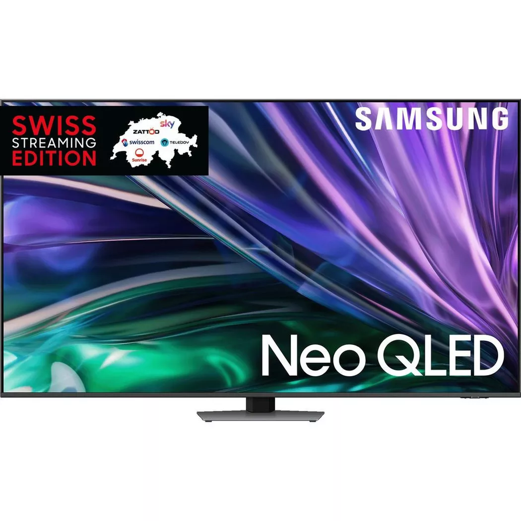 Samsung QN85D QE65QN85DBT 165,1 cm (65") 4K Ultra HD Smart-TV WLAN Karbon, Silber