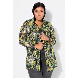 Studio Untold Chemisier Boxy Shape Imprimé Cachemire  