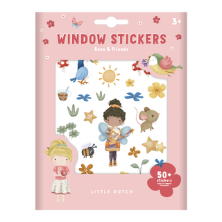 Little Dutch Fenstersticker Rosa&Friends  