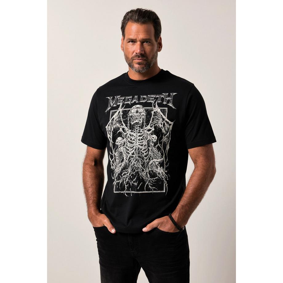 JP1880 Megadeth Halbarm Band T-Shirt  