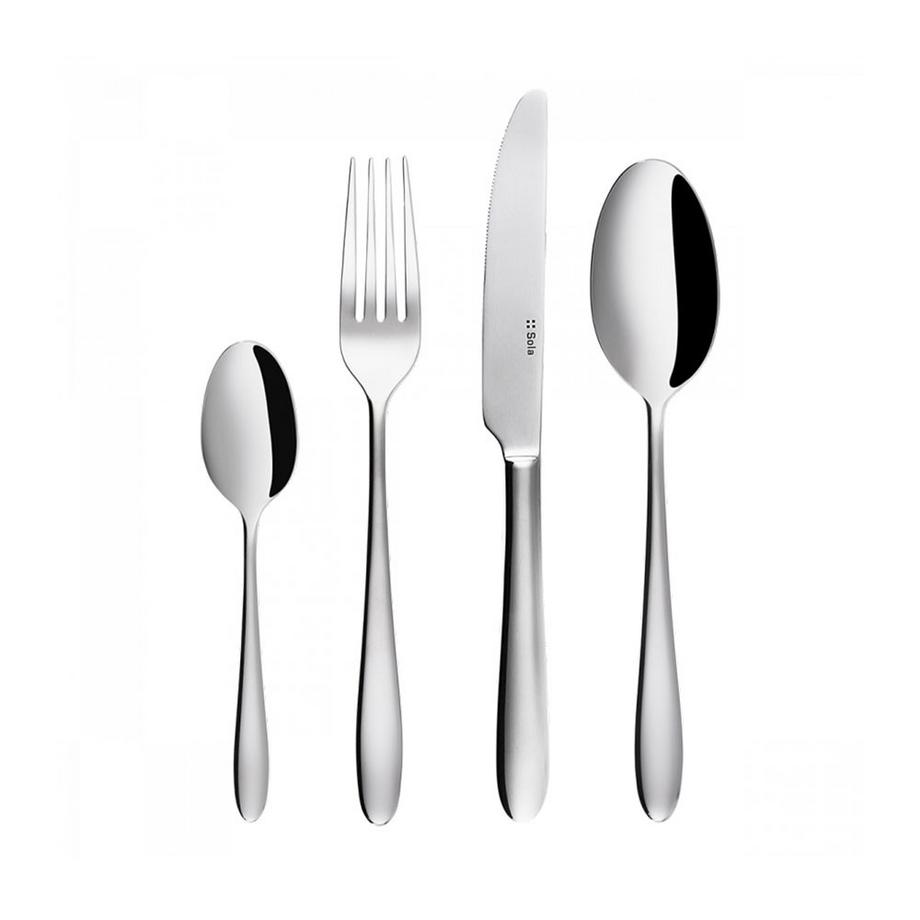 Sola Set de couverts 77 pièces Turin Elite entièrement poli  