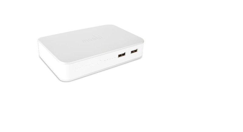 moshi  Moshi IonBank 10K Blanc Auto, Intérieure, Extérieure 