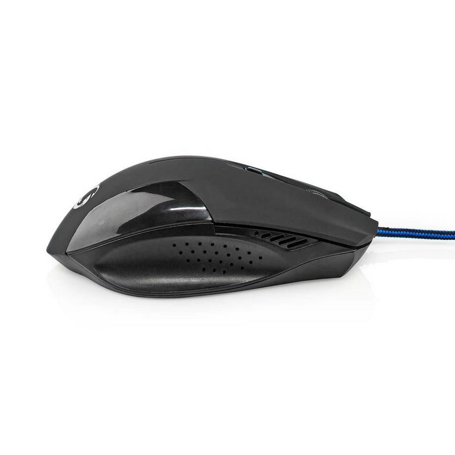 Nedis  Kabelgebundene Gaming-Maus  GMWD110BK 
