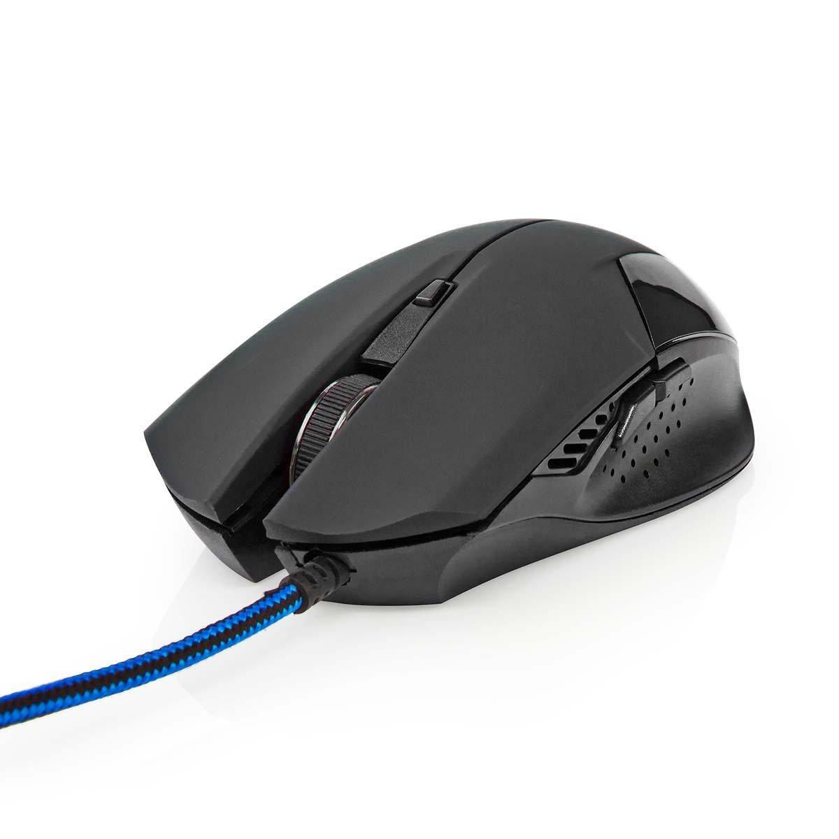 Nedis  Souris Gaming filaire  GMWD110BK 