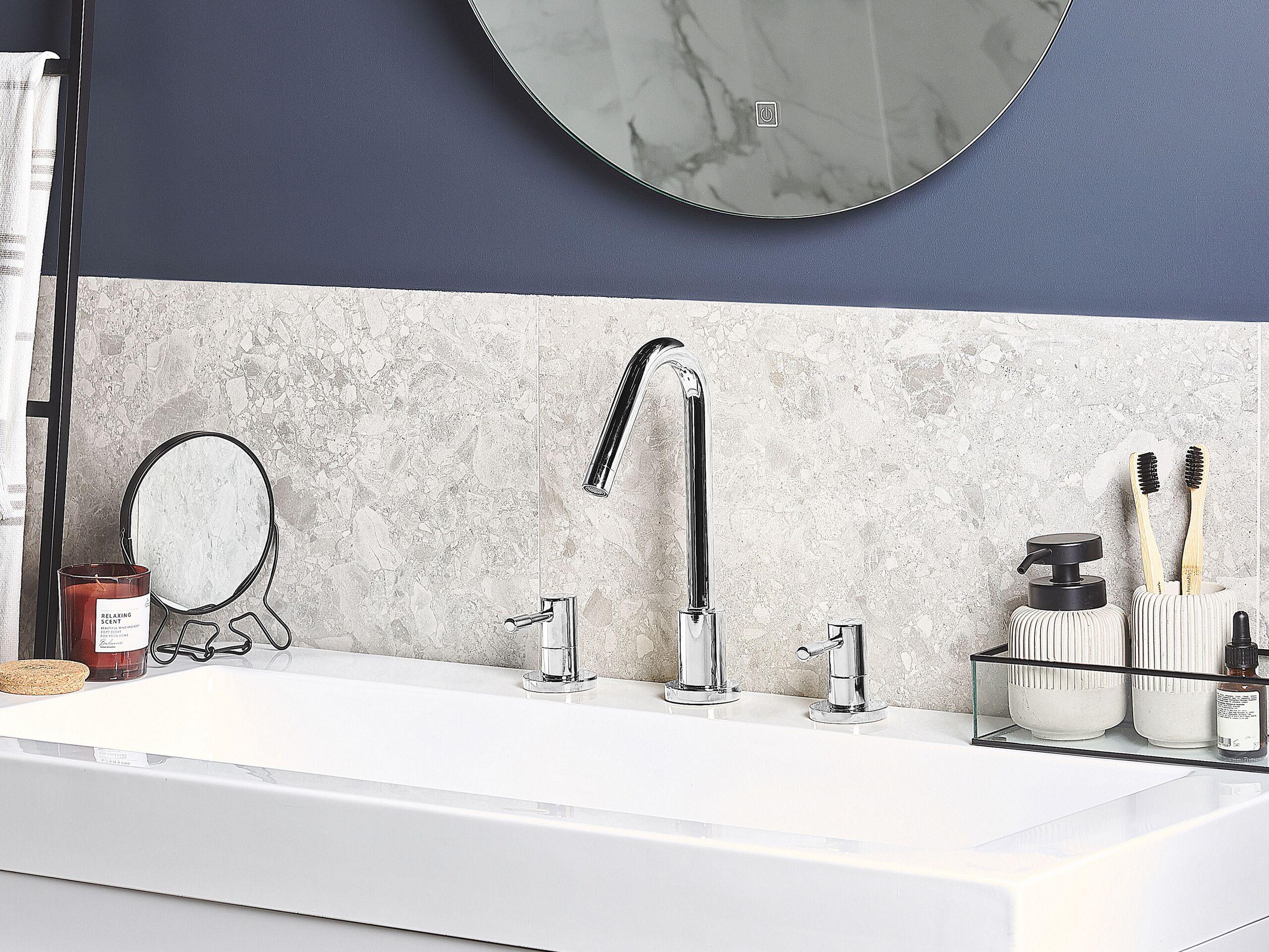 Beliani Robinet de lavabo en Laiton Moderne KALAMBO  