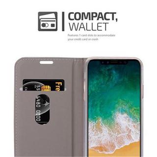 Cadorabo  Housse compatible avec Apple iPhone X / XS - Coque de protection avec fermeture magnétique, fonction de support et compartiment pour carte 