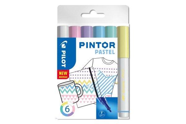 Pilot PILOT Marker Pintor Set Pastell M S6/0517474 6 Stifte  