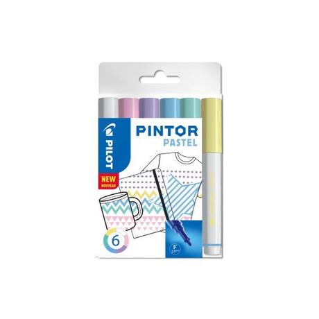 Pilot PILOT Marker Pintor Set Pastell M S6/0517474 6 Stifte  