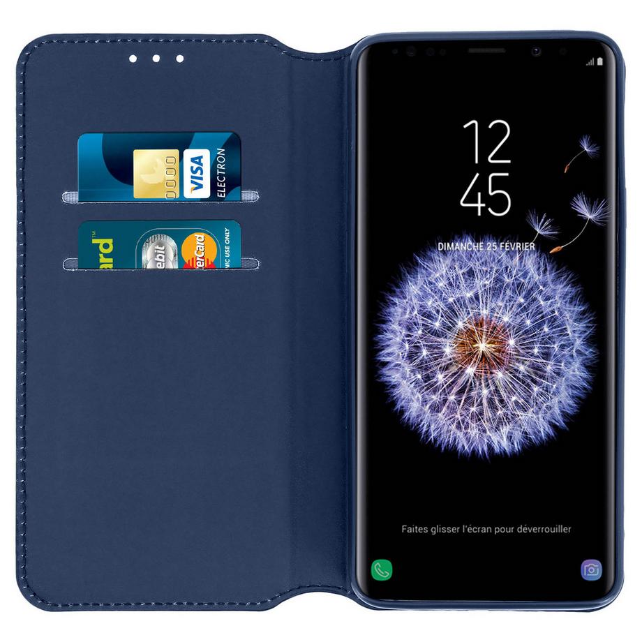 Avizar  Custodia Classic Galaxy S9 Blu 