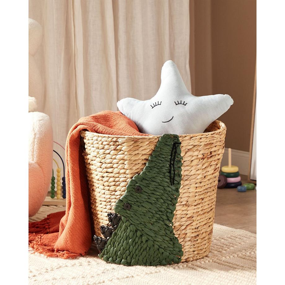 Beliani Korb aus Wasserhyazinthe Boho LOXTON  