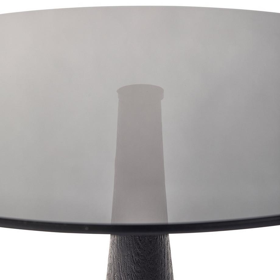 mutoni Tavolino Soya in legno di mango nero 60  