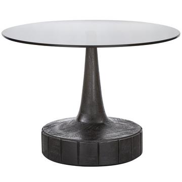 Table d'appoint Soya Bois de Manguier noir 60