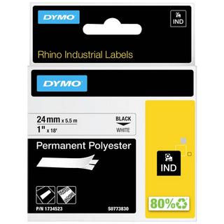 Dymo  Ruban encreur IND RHINO polyester permanent 