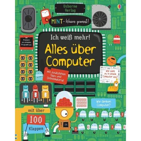 MINT - Wissen gewinnt! Ich mehr! Alles über Computer Rosie Dickins Gebundene Ausgabe 