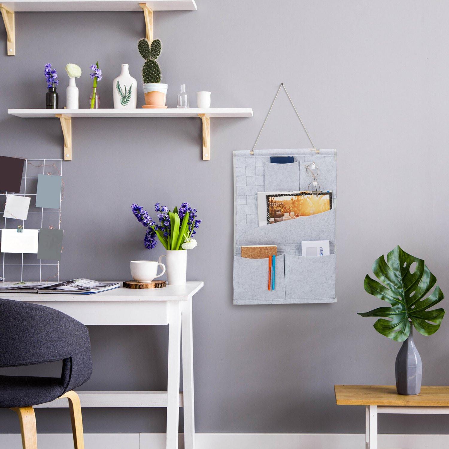 B2X Hängeaufbewahrung in Flechtoptik, 2er-Set  