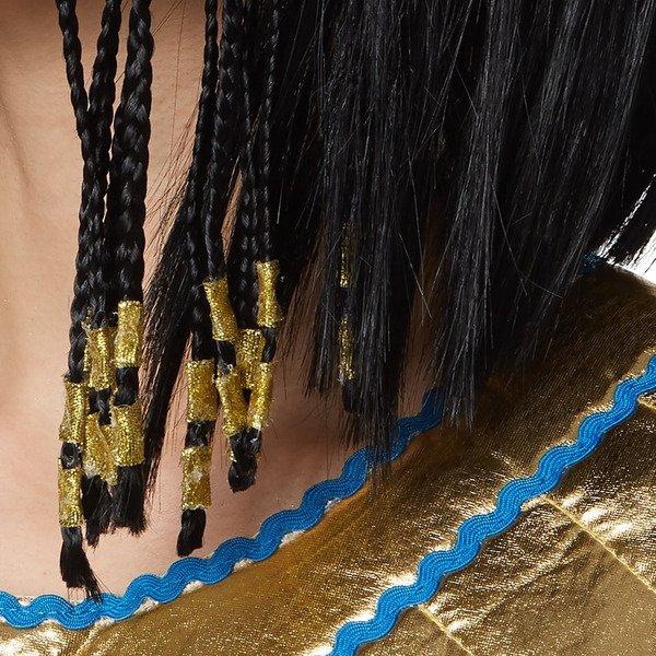 Tectake  Perücke Kleopatra kurz 