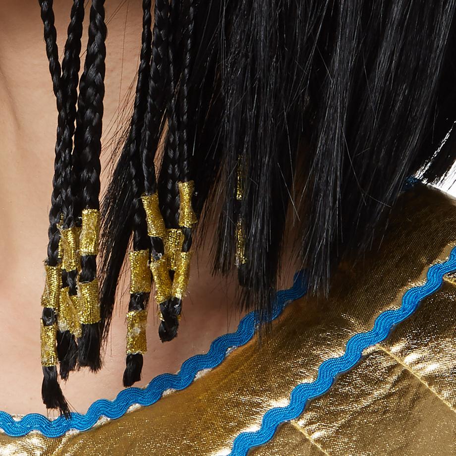 Tectake  Parrucca Cleopatra - corta 