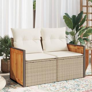 VidaXL Gartensofa poly-rattan  