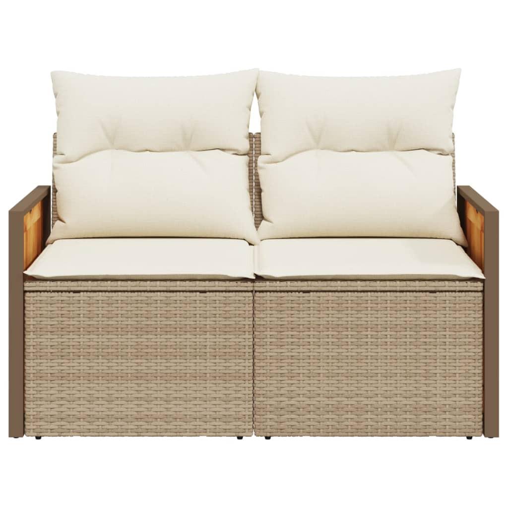 VidaXL Gartensofa poly-rattan  