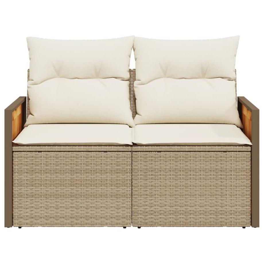 VidaXL Gartensofa poly-rattan  