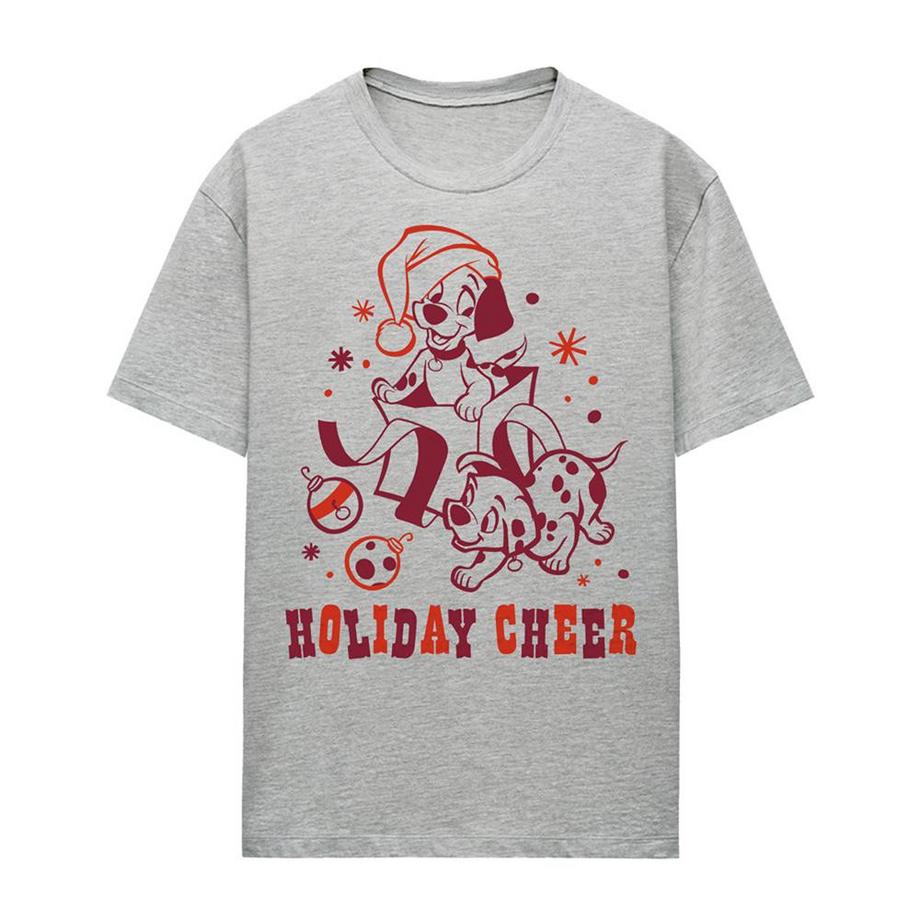 Tshirt Noël motiftyle Chien DALMATIANS HOLIDAY CHEER