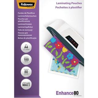 Fellowes  FELLOWES Laminiertasche A4 5452103 matt, 80my 100 Stk 