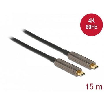 84104 USB Kabel 15 m USB 3.2 Gen 1 (3.1 Gen 1) USB C Schwarz