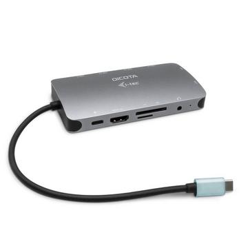 D31955 Notebook-Dockingstation & Portreplikator Kabelgebunden USB Typ-C Anthrazit