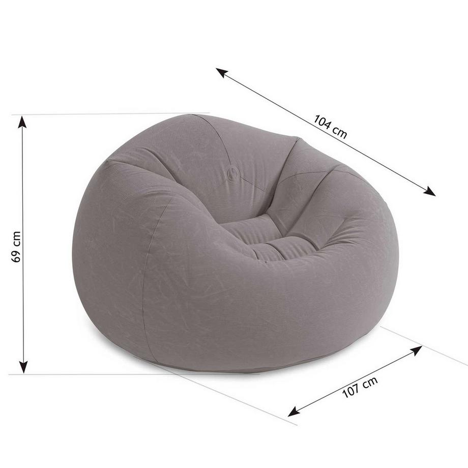 B2X Chaise gonflable, pouf gonflable INTEX 68579  