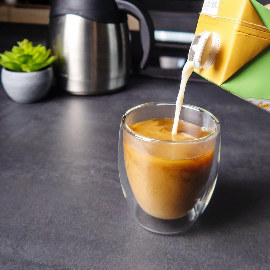 Intirilife 2x Vetro a doppia parete senza manico 200-250ml  