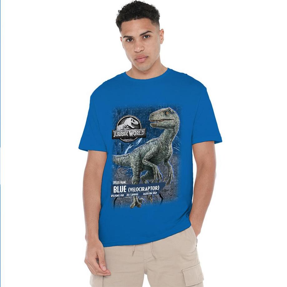 Jurassic Park Velociraptor Grafik T-Shirt  