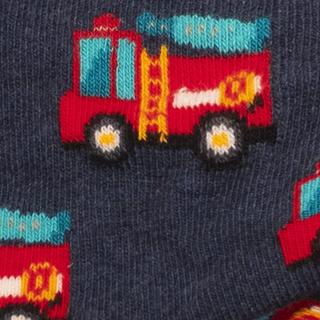CABAIA DIEGO & SOPHIE Feuerwehrwagen Muster Socken  